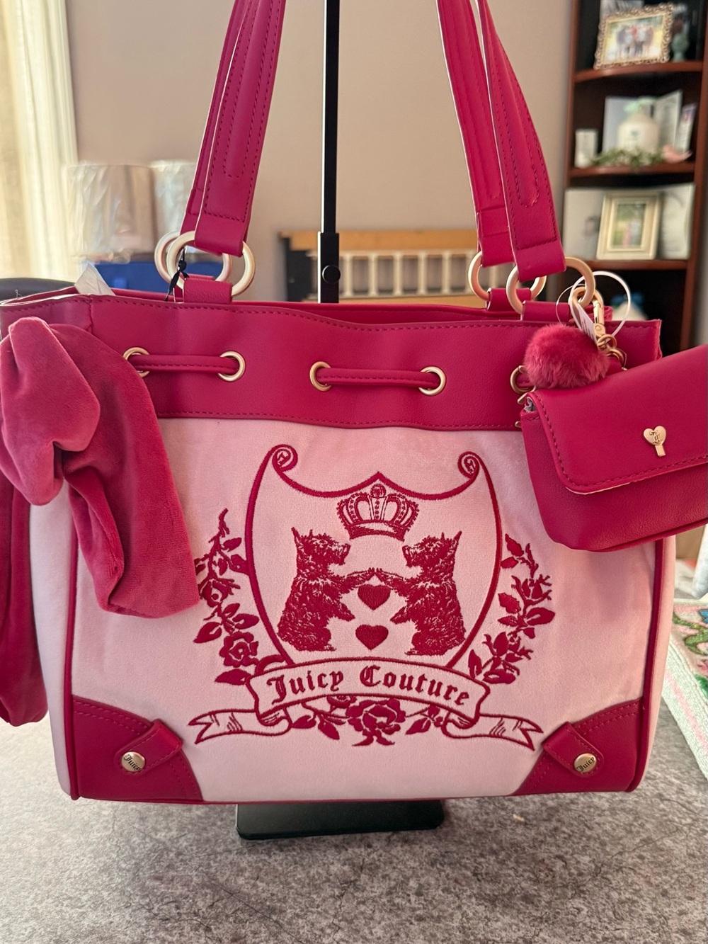 Juicy Couture New Love Chapter Tote Frosty Green